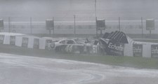 Rain causes issues for drivers at the Charlotte Roval