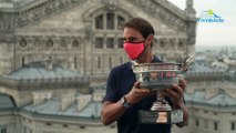 Roland-Garros 2020 - Rafael Nadal on roof in Paris  : 