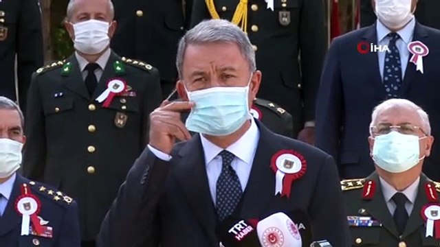 Milli Savunma Bakanı Hulusi Akar, Ermenistan’ın Gence’ye yönelik saldırısına ilişkin, “Ermenistan son derece saldırgan ve insanlık suçu işliyor. Bunların hesabı hem tarih önünde hem de uluslararası hukuk önünde bunlar bir gün gelecek bunun