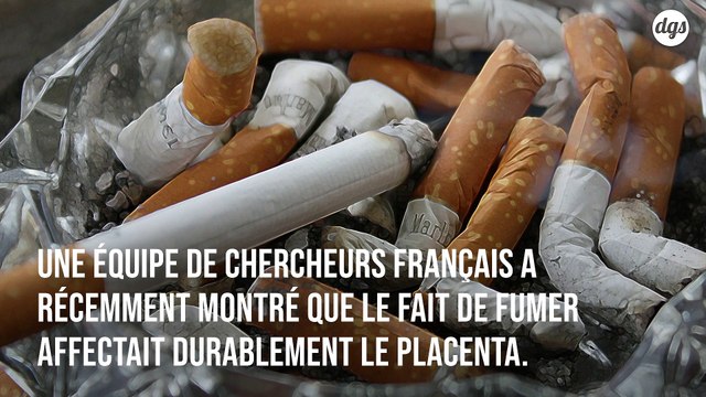 Fumer affecterait le placenta des femmes enceintes, même après l’arrêt