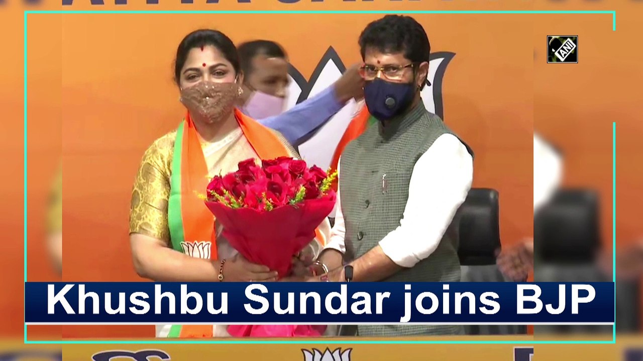 Khushbu Sundar joins BJP