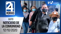 Noticias Ecuador: Noticiero 24 Horas, 12/10/2020 (De la Comunidad Primera Emisión)