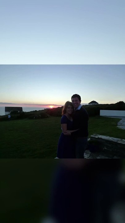 La princesse Eugenie et son mari Jack Brooksbank célèbrent leurs deux ans de mariage sur Instagram, octobre 2020.
