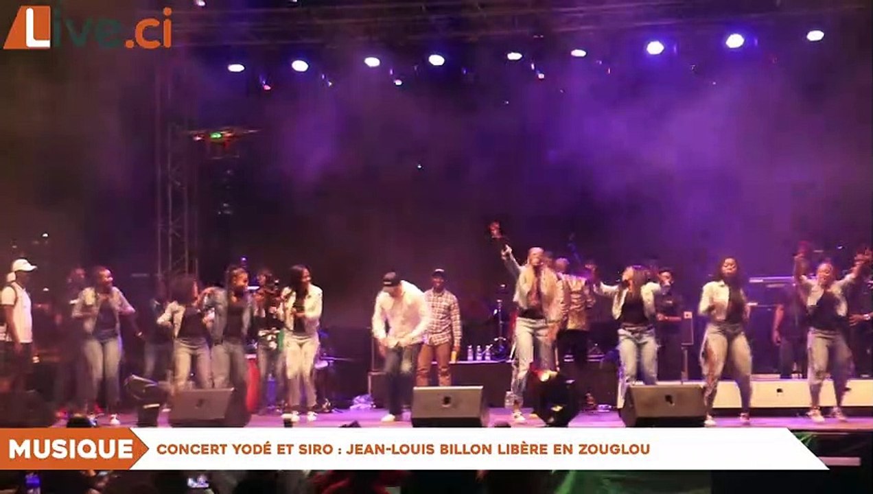 Concert Yodé et Siro : Jean-Louis Billon libère en zouglou
