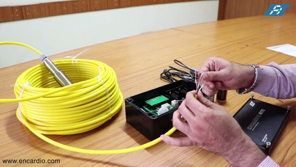 Connection of Vibrating Wire Piezometer with ESCL-10VT-BX