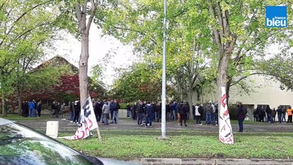 Les salariés du sous-traitant aéronautique MAP manifestent contre un plan de suppression de postes