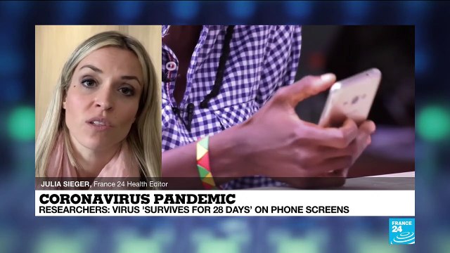 Coronavirus pandemic: Virus 'survives for 28 days' on phone screens, Australian study finds