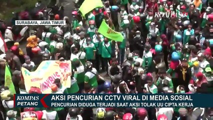 Pelaku Diduga 2 Orang, Polisi Kini Mencari Pencuri CCTV saat Demo Penolakan Omnibus Law
