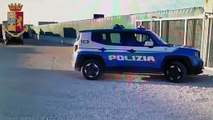 Cerignola (FG) - Polizia scopre deposito di smontaggio veicoli rubati 2 arresti (12.10.20)