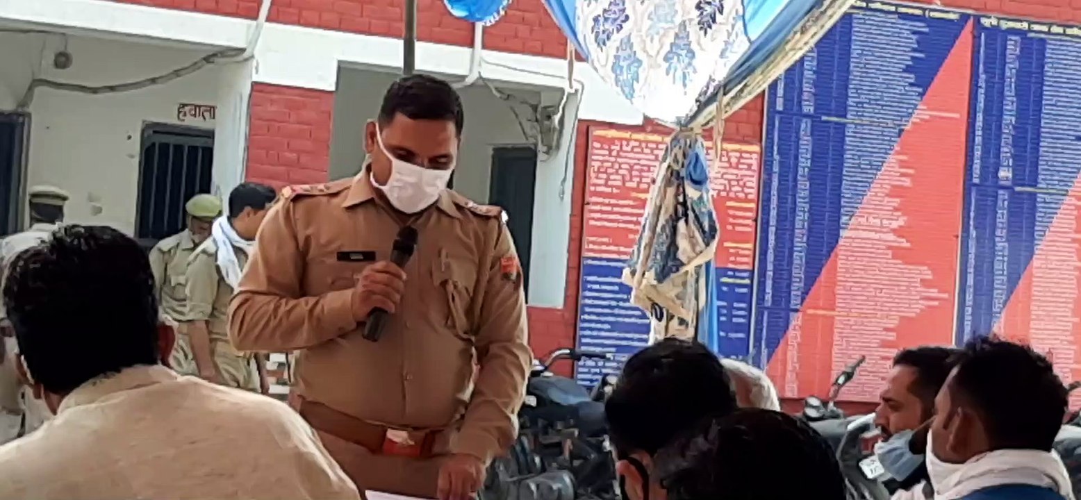 कांधला: श्री रामलीला मंचन को लेकर कांधला थाना अध्यक्ष की गाइडलाइन जारी