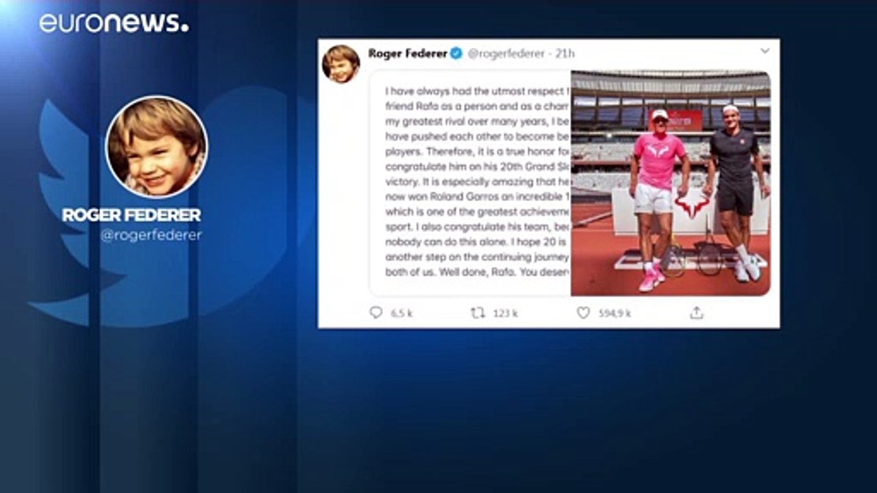 Nadal egalisiert federers rekord: "ich hoffe auf rogers comeback"