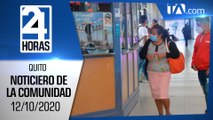 Noticias Ecuador: Noticiero 24 Horas 12/10/2020 (De la Comunidad Segunda Emisión)