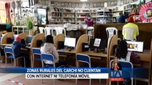 Zonas rurales del Carchi no cuentan con internet ni telefonía móvil