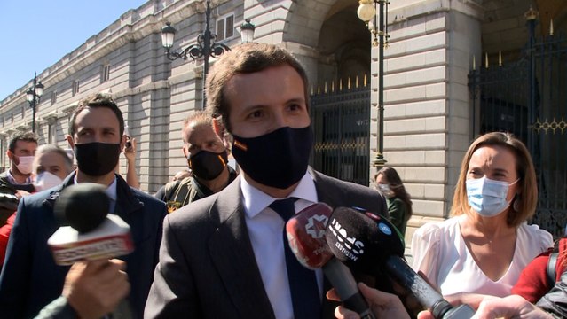 Casado: Hay que estar orgullosos de ser españoles y de nuestro Rey