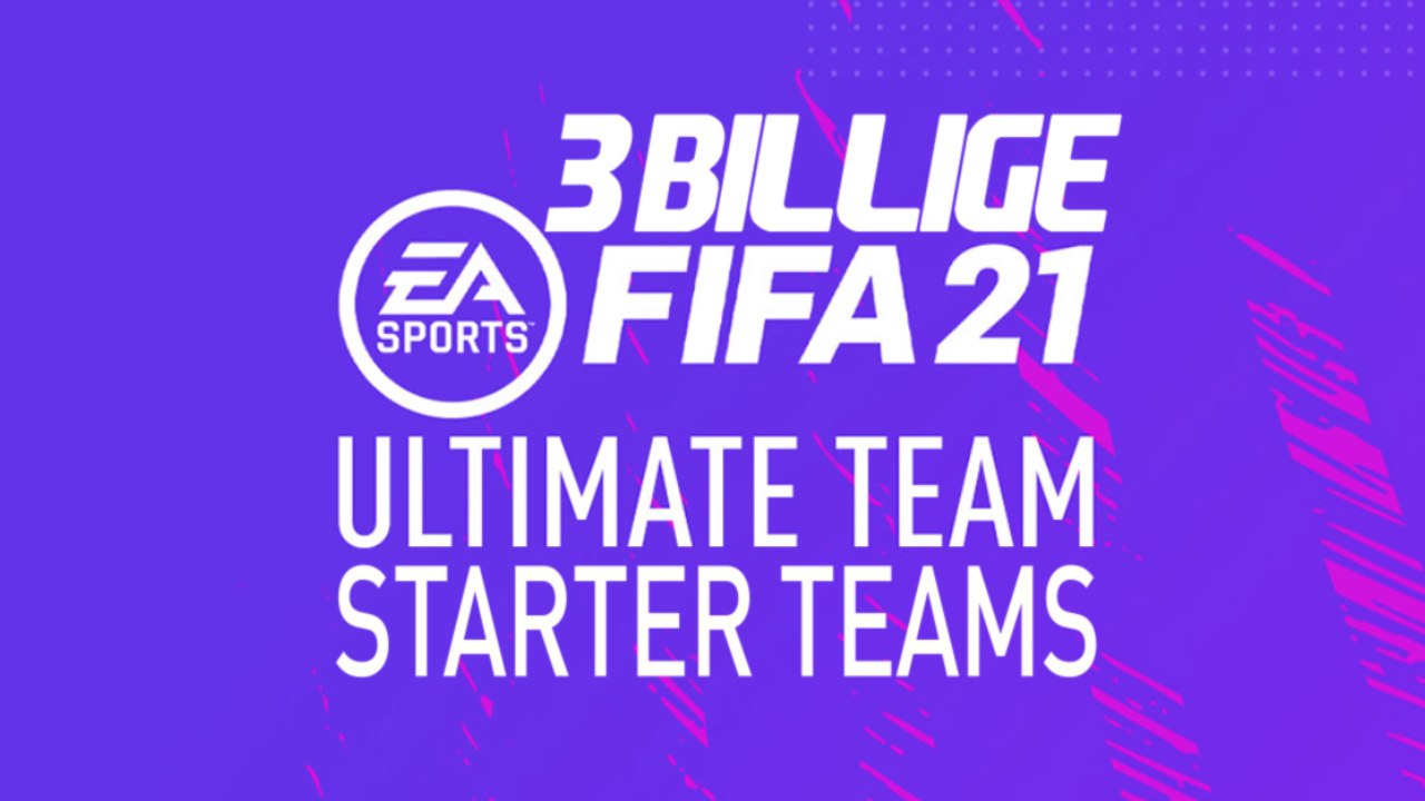 Fifa 21: 3 billige fut starter teams
