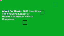 About For Books  1001 Inventions: The Enduring Legacy of Muslim Civilization: Official Companion