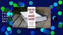 About For Books  Can You Stiff Your Divorce Lawyer? Tales of How Cunning Clients Can Get Free