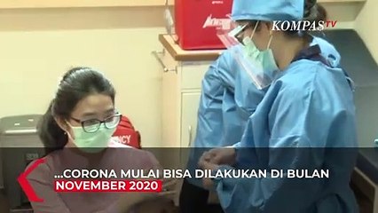 Suntik Vaksin Corona Bisa Dilakukan di Bulan November 2020