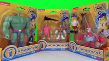 IMAGINEXT SPONGEBOB MOVIE TOYS EPISODE Patrick, Squidward, Mr Krabs, Plankton Battle Kids Video