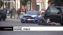 تصاویر پشت صحنهٔ «مأموریت غیرممکن ۷» با تام کروز در رم ایتالیا