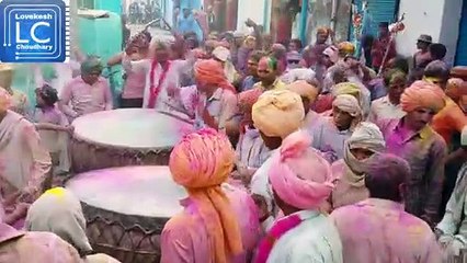 Holi celebration in falain village (brij ki Holi)