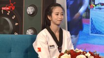 'Tan chảy' với hotgirl Taekwondo Việt Nam Châu Tuyết Vân CỰC XINH cả khi đánh võ lẫn phỏng vấn 