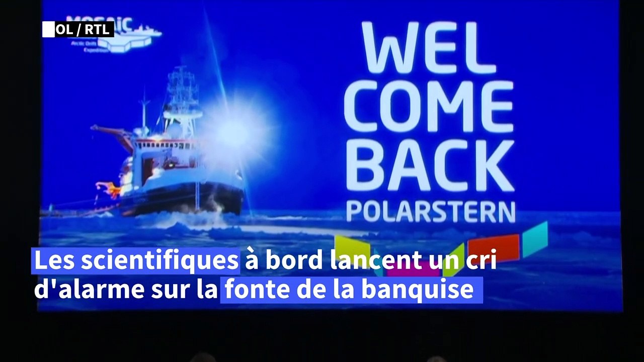 Cri d'alarme sur la banquise de la plus grande expédition en Arctique