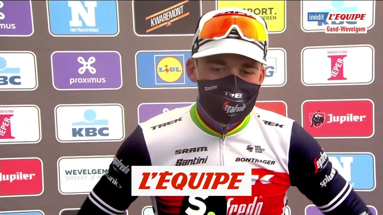 Pedersen : «Ça c'est passé dans le dernier kilomètre» - Cyclisme - Gand-Wevelgem