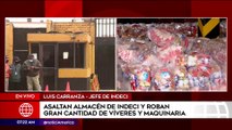Asaltan almacén de INDECI y roban víveres y maquinaria | Primera Edición (HOY)