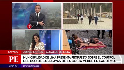 Muñoz busca consensuar propuestas para tener playas más seguras | Primera Edición (HOY)