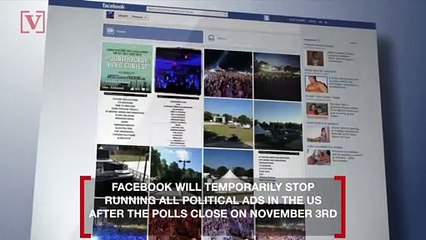 Facebook and Google: No Political Ads After November 3rd