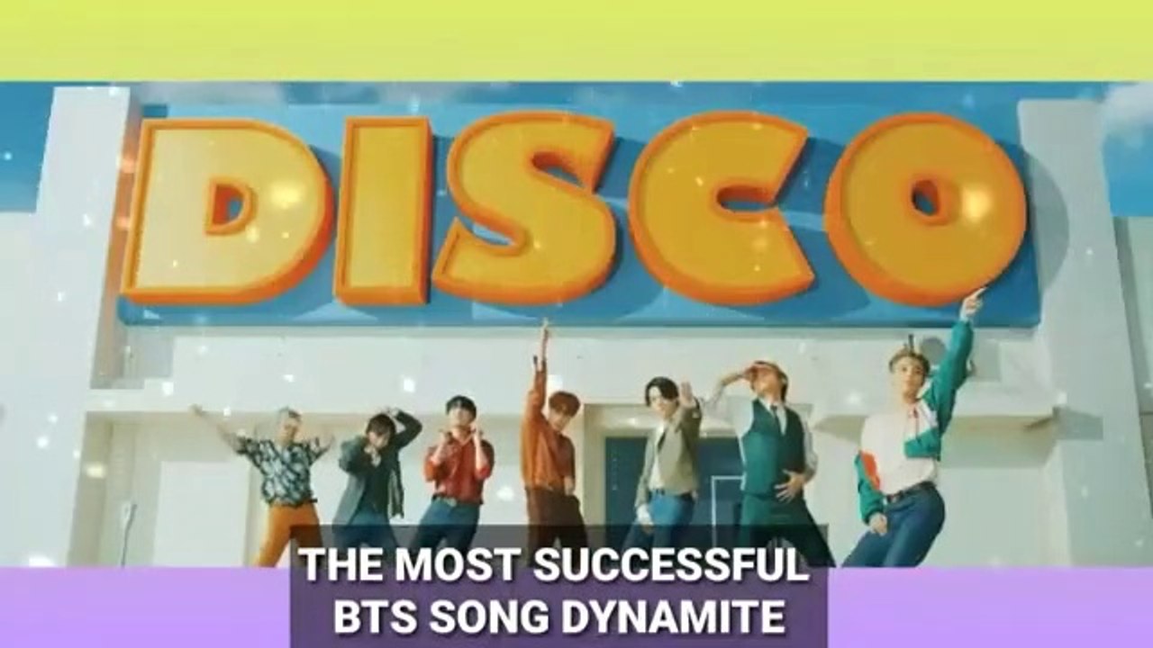 THE MOST | SUCCESSFUL BTS SONG DYNAMITE