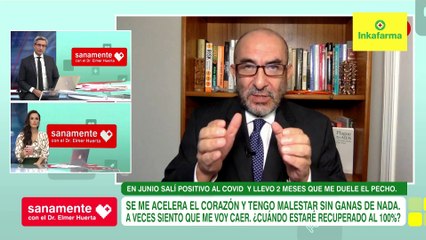 ¿Cuándo estaré recuperado del Covid-19 al 100%? | Sanamente con el Doctor Elmer Huerta (HOY)