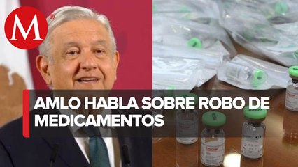Investigan robo de medicinas contra el cáncer; "costó trabajo conseguirlos", dice AMLO