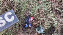 PM faz resgate de alpinistas presos em cânion em Santa Catarina