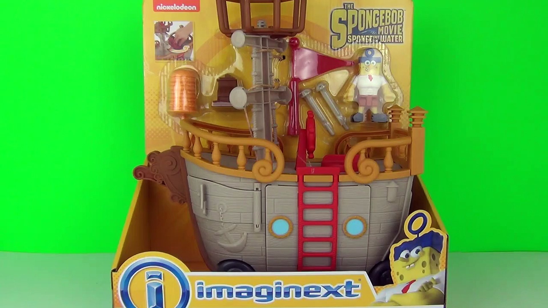 Imaginext SpongeBob SquarePants Movie Krabby Patty Food Truck Playset Patrick