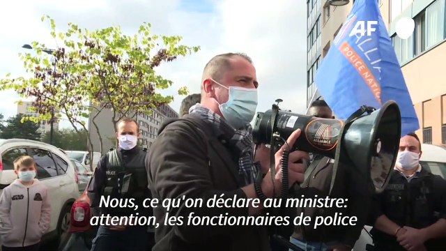 Champigny: des policiers rassemblés pour dénoncer la haine anti-flics