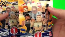 WWE Stack Down Blind Bags LEGO Style Wrestling Figures Opening & Video Toy Review