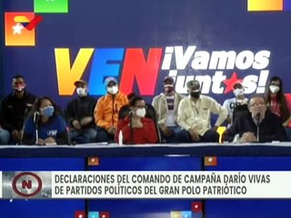 Didalco Bolívar: No se puede posponer las elecciones, damos cumplimiento al mandato constitucional