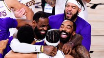 LeBron James, Lakers Celebrate Championship By Throwing Shade At Giannis Antetokounmpo