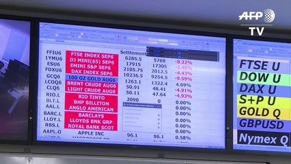 Brexit-Votum schickt Börsen und Pfund auf Talfahrt