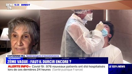 Catherine Hill: "On a décidé de vivre avec le virus, le virus va vite et se cache vers les porteurs asymptomatiques"