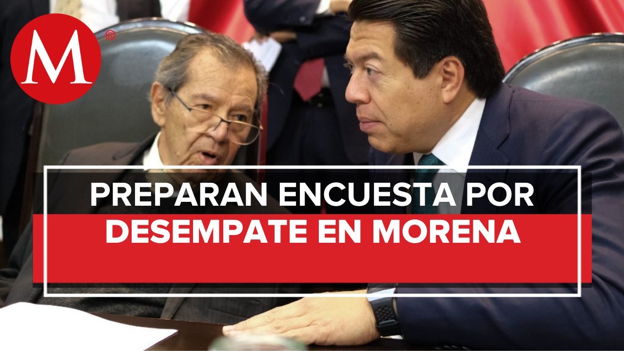 Encuesta de desempate para dirigencia de Morena podría estar lista en 7 días