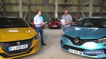 Duel Peugeot 208 Puretech 100/Renault Clio TCe 100