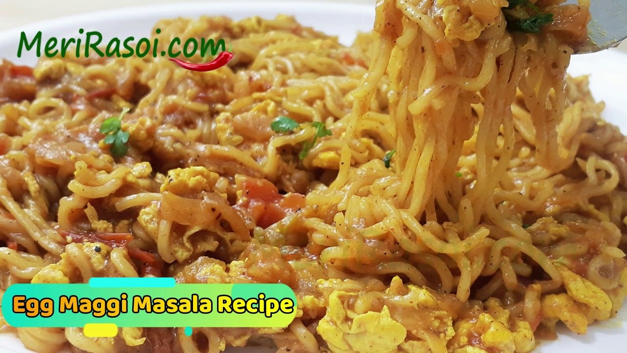 मैगी अंडे का मज़ेदार नाश्ता | Egg Maggi Masala | Breakfast Recipe | Street Style Anda Maggie Masala