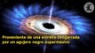 Detectan una rara explosión de luz de estrella desgarrada por agujero negro