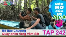 Quay phim rừng Vàm Sát - Nguyễn Bảo Chương | ƯỚC MƠ CỦA EM | Tập 242
