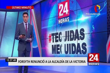 George Forsyth renunció a la alcaldía de La Victoria