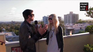 Front Row Live | Taylor Momsen On Touring With Evanescence (09-10-2013)