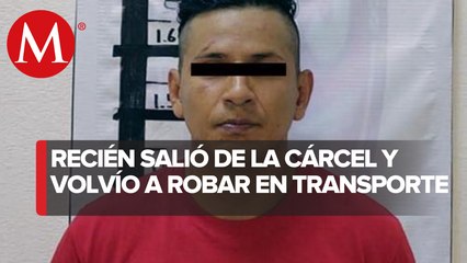 Capturan a presunto asaltante en Edomex